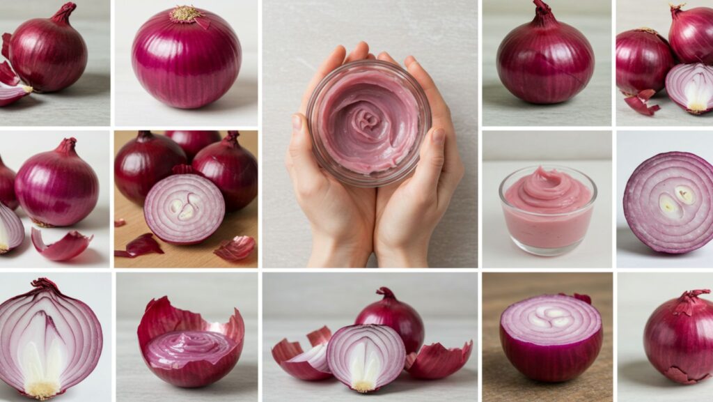 Are red onions good for your skin