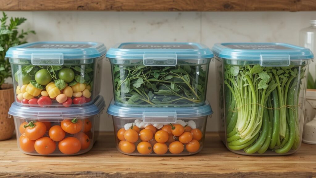 Best containers for vegetable storage
