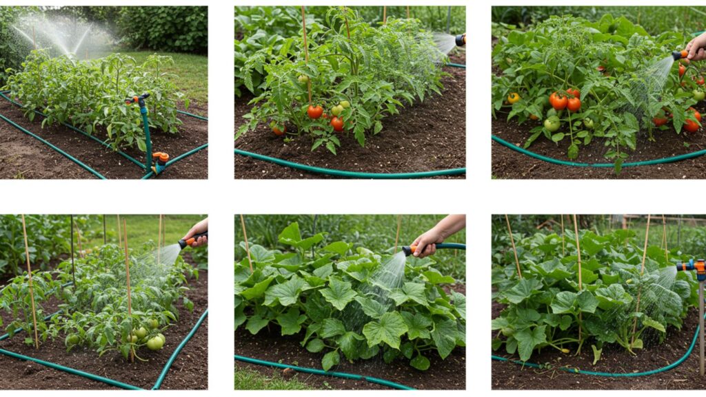 Best watering techniques for vegetable plants