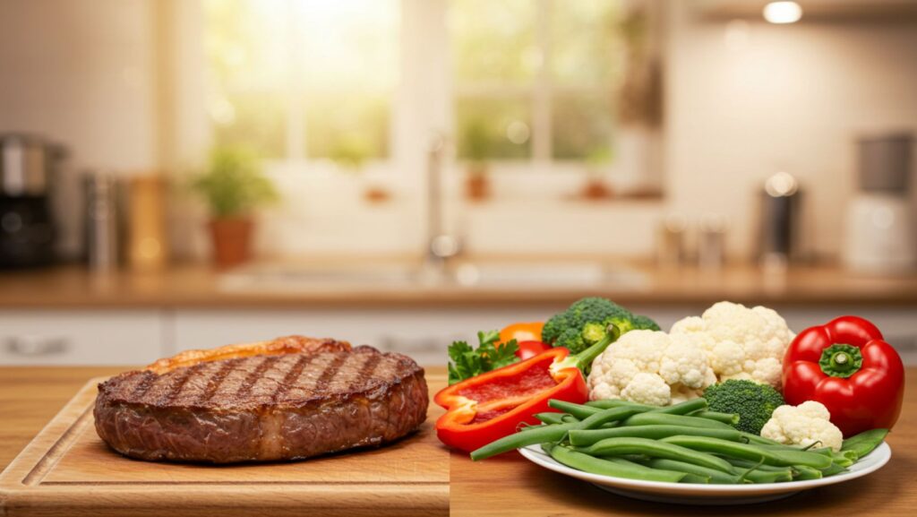 Can vegetables replace meat
