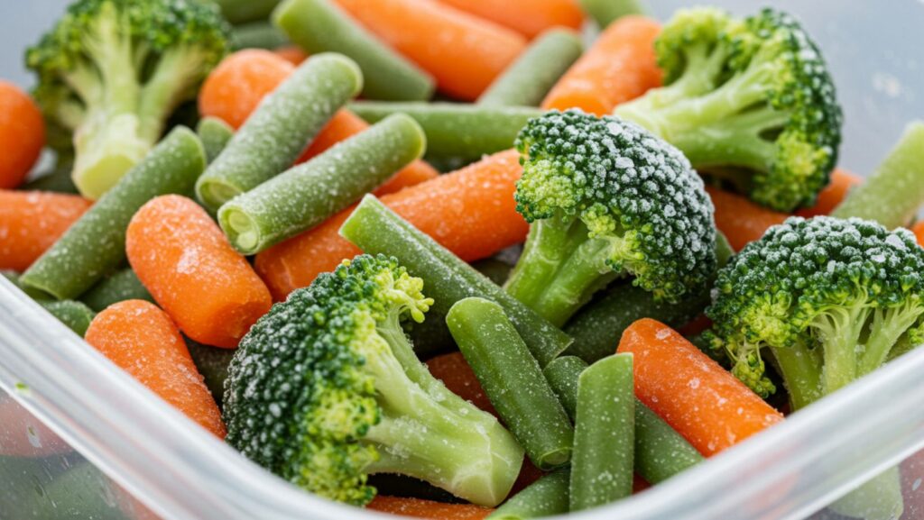 Can you freeze cooked vegetables