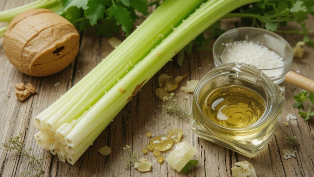 Celery and beauty benefits