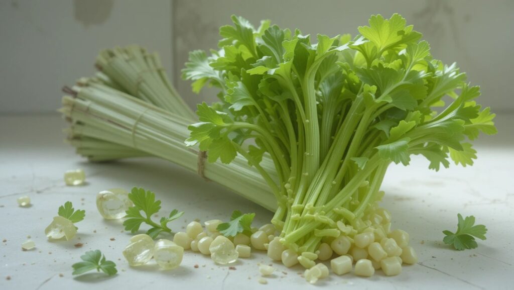 Celery and dopamine production