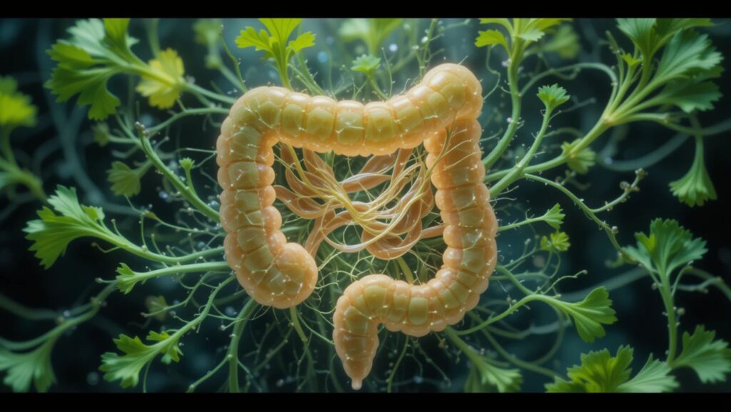 Celery and gut microbiome