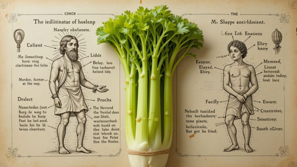 Celery and historical cardiovascular beliefs