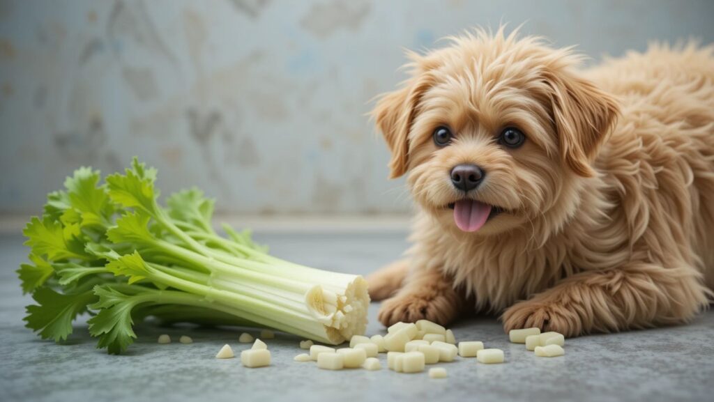Celery and pet digestion