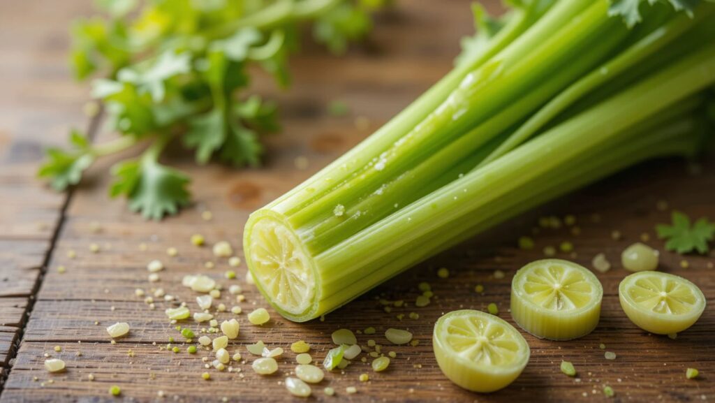 Celery for dark circles