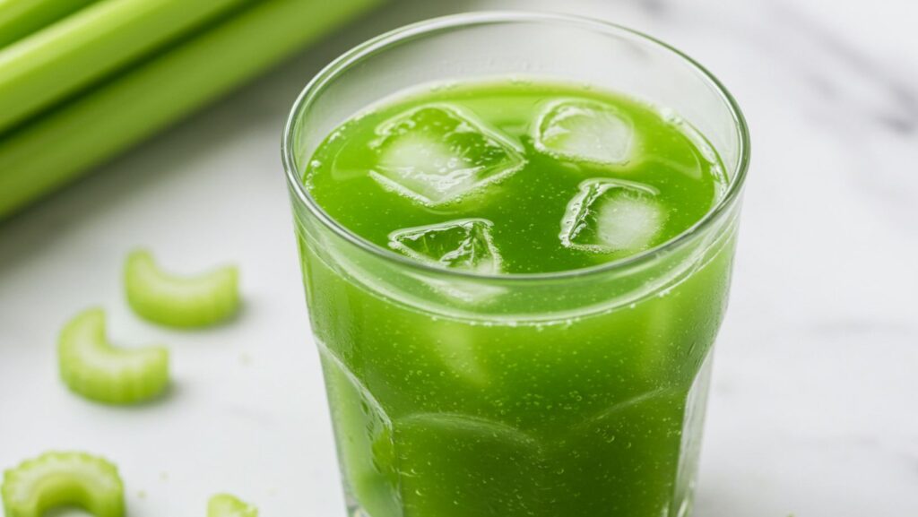 Celery juice for acne