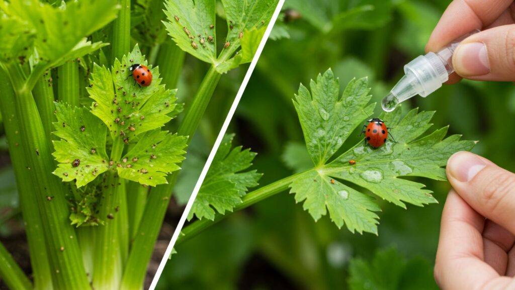Celery pest control