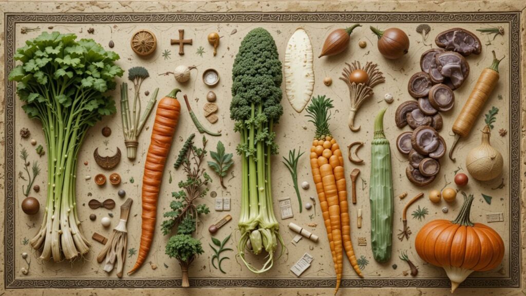 How ancient civilizations used vegetables as medicine