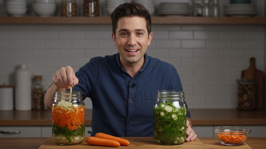 How to ferment vegetables for probiotic benefits