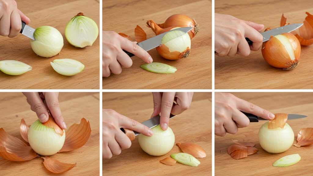 How to peel Cipollini onions easily