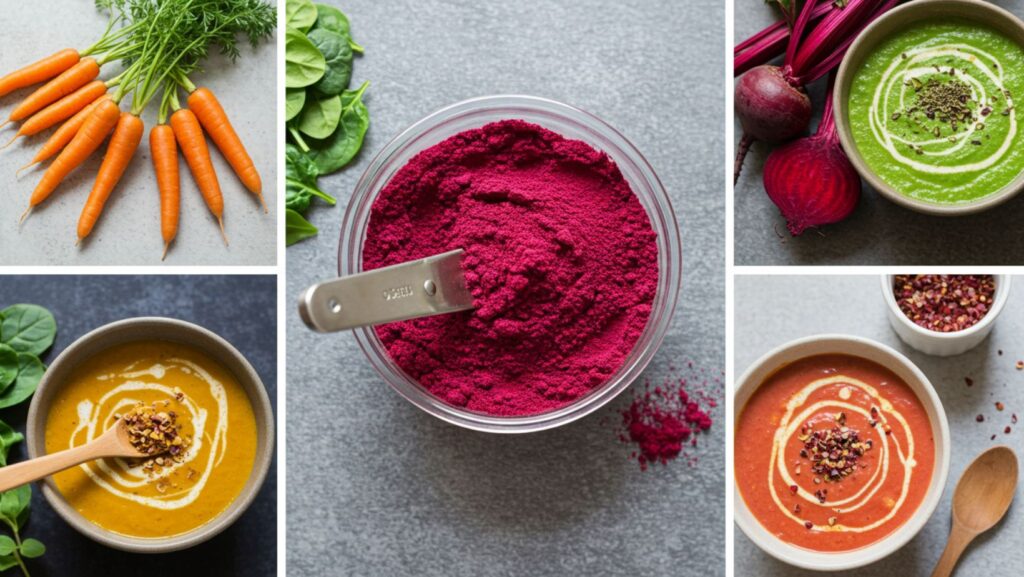 How to make vegetable powder for soups and smoothies