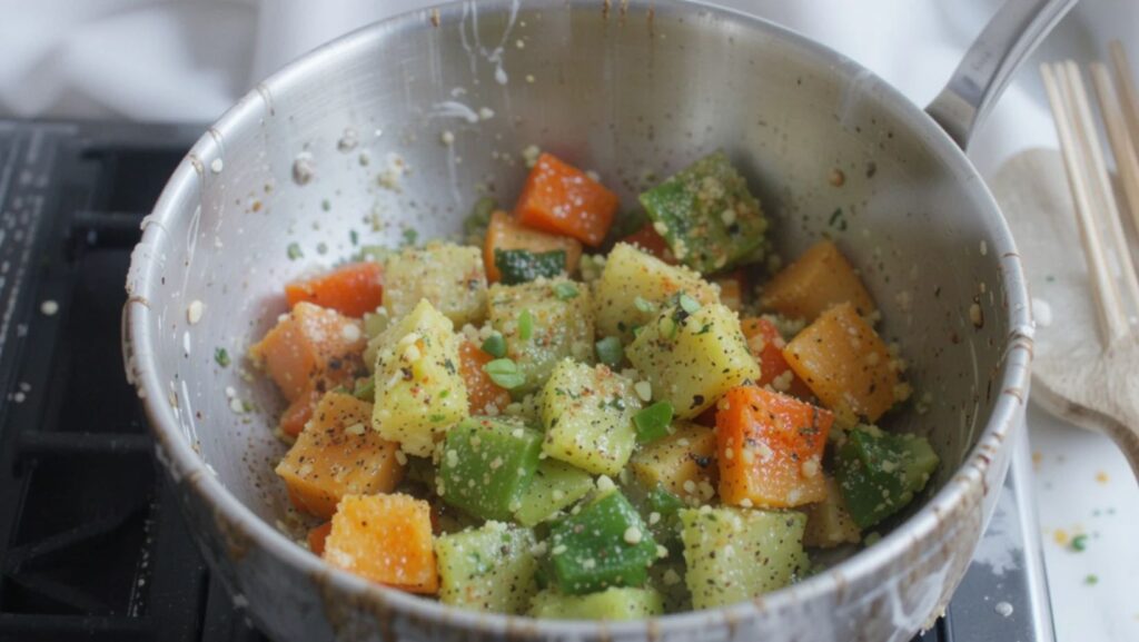 How to season vegetables healthy