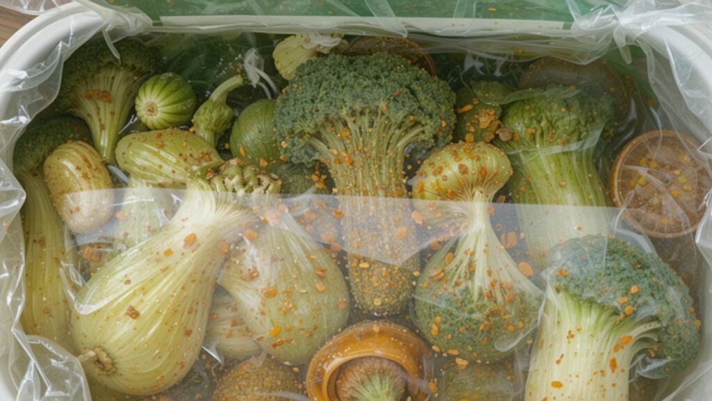 How to vacuum-seal vegetables for extended storage