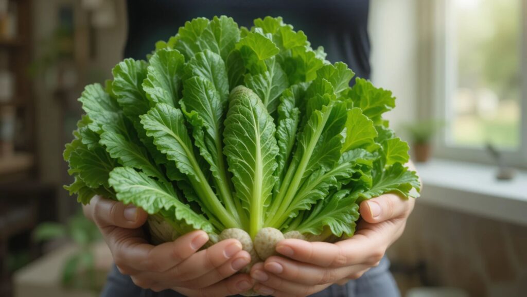 Nutritional benefits of eating green leafy vegetables