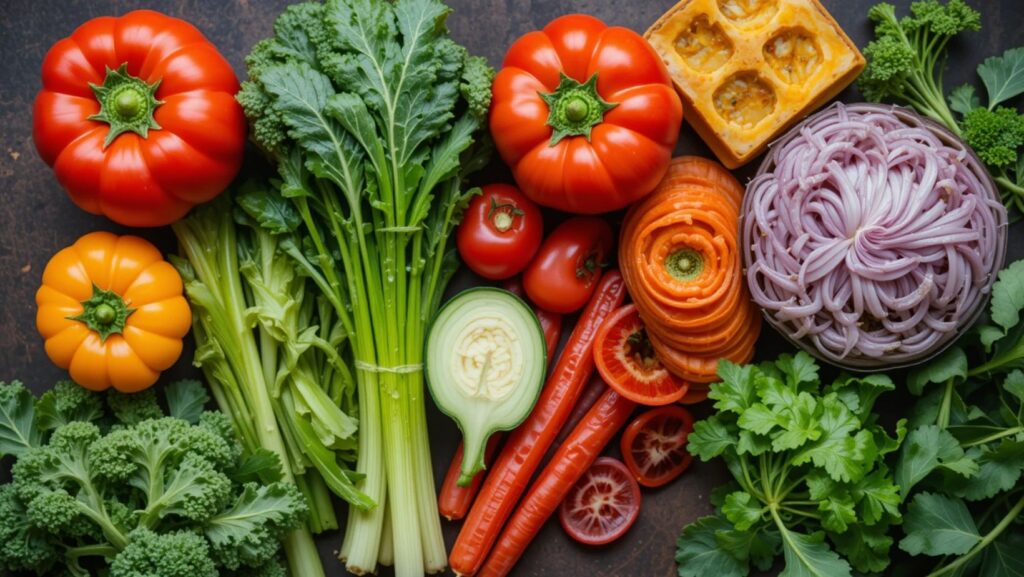 The role of vegetables in a balanced diet