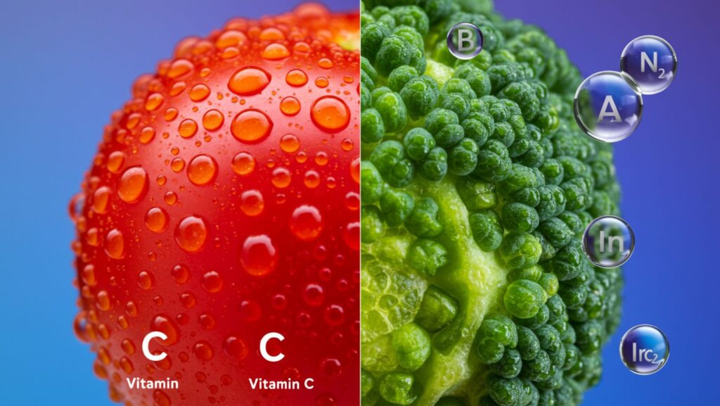 Vegetable vitamins and minerals
