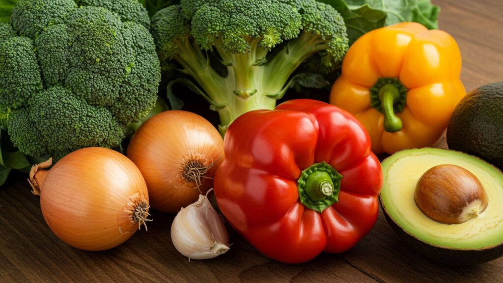 Vegetables for hair thickness