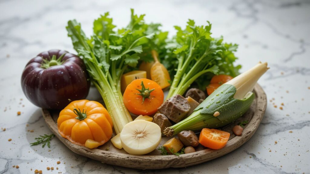 Vegetables for skin elasticity