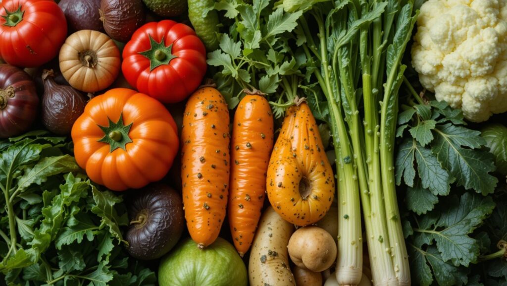 Vegetables in different cultures