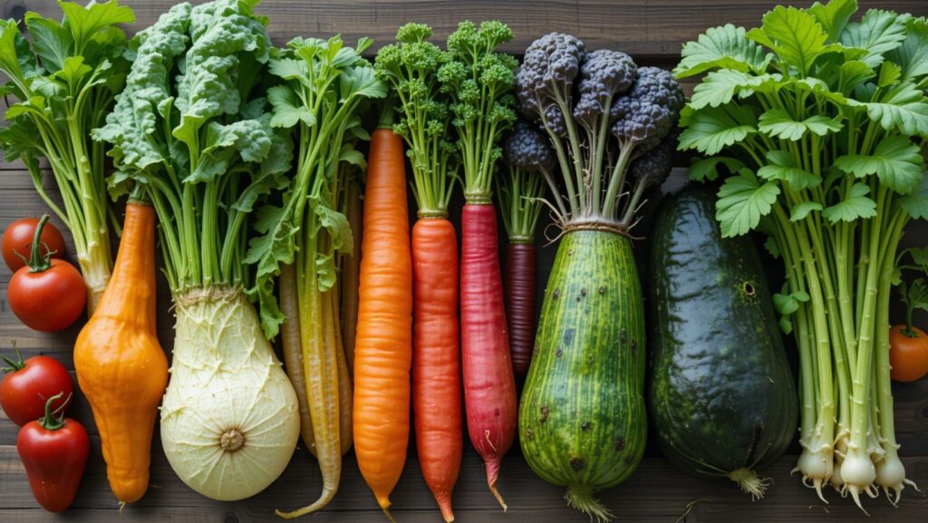 Vegetables that grow in summer