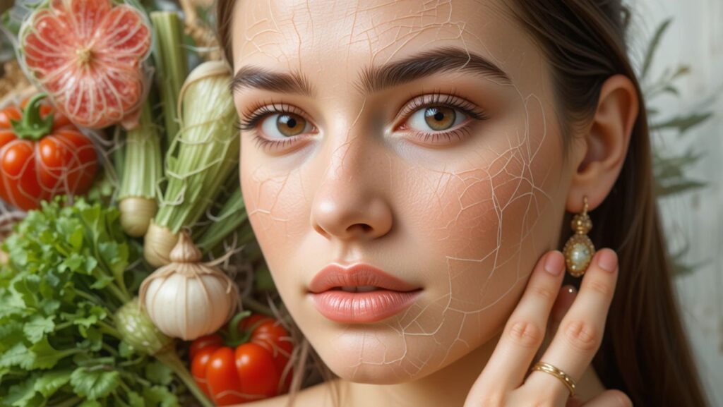 Vegetables to reduce wrinkles