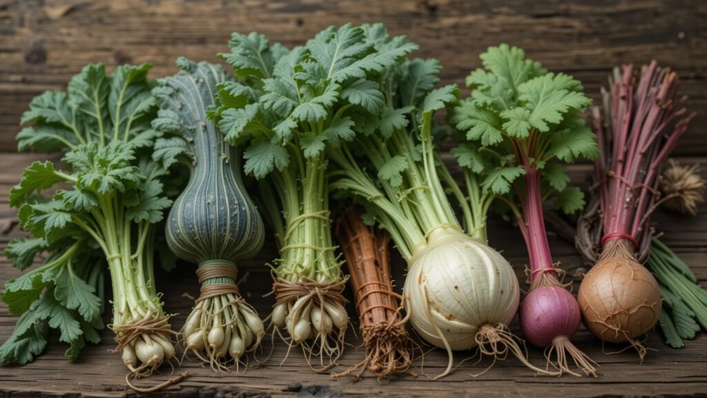 Wild vegetables and their uses