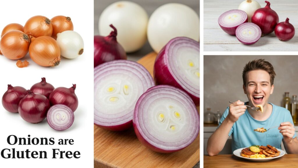 are onions gluten-free