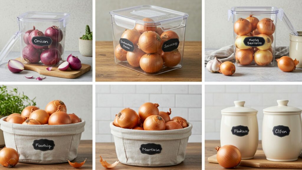 best onion storage container