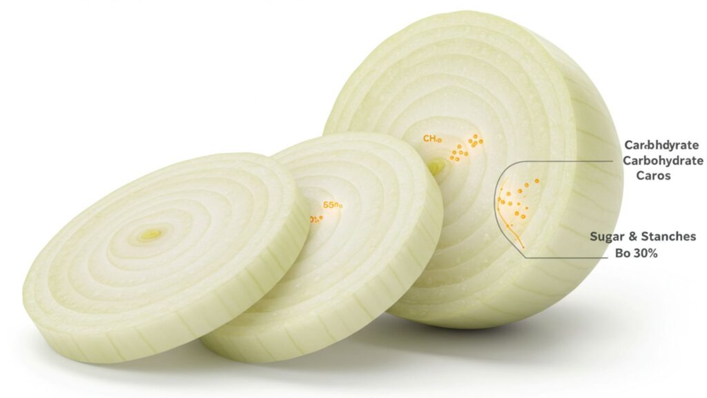 do onions have carbs
