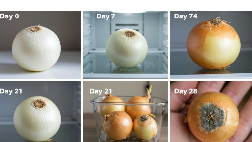 how long do onions last in the fridge