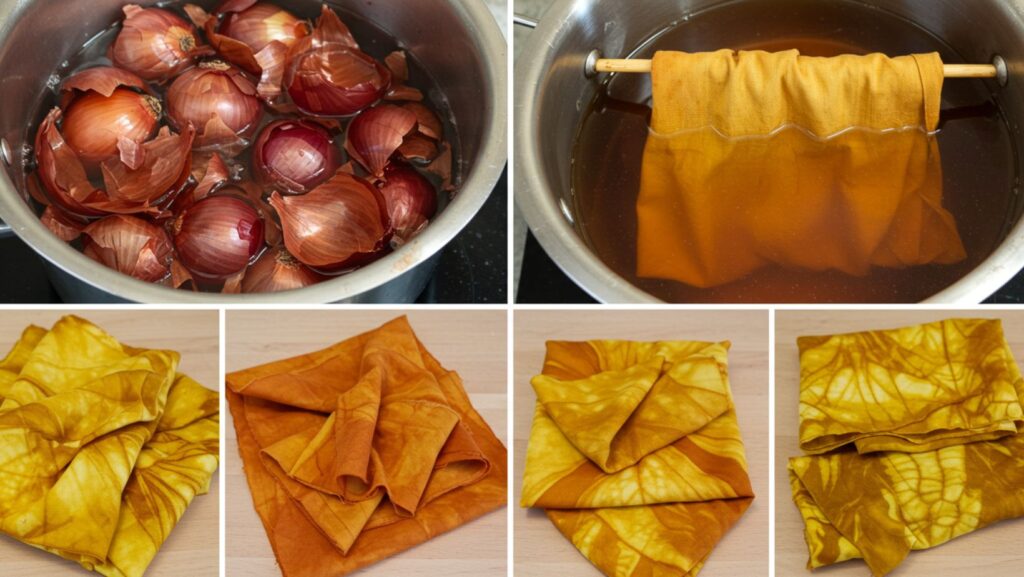 onion as a natural dye