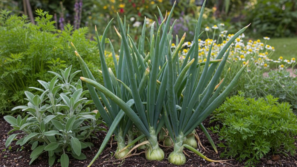 onion companion plants