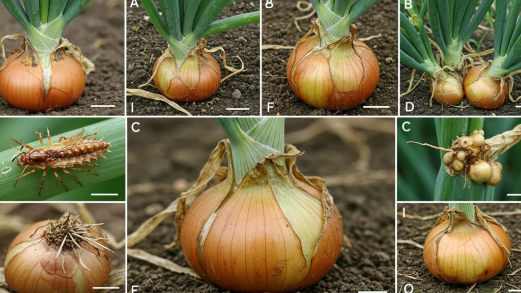 onion pests and diseases