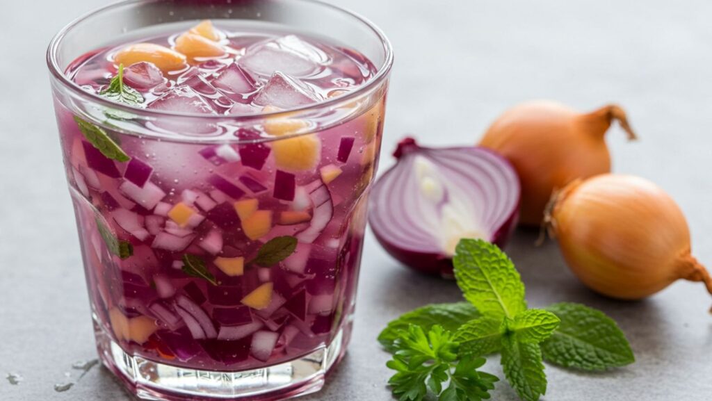 onions in detox drinks