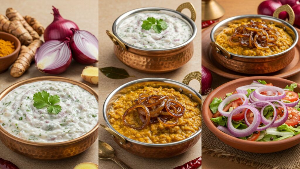 onions in the Ayurvedic die