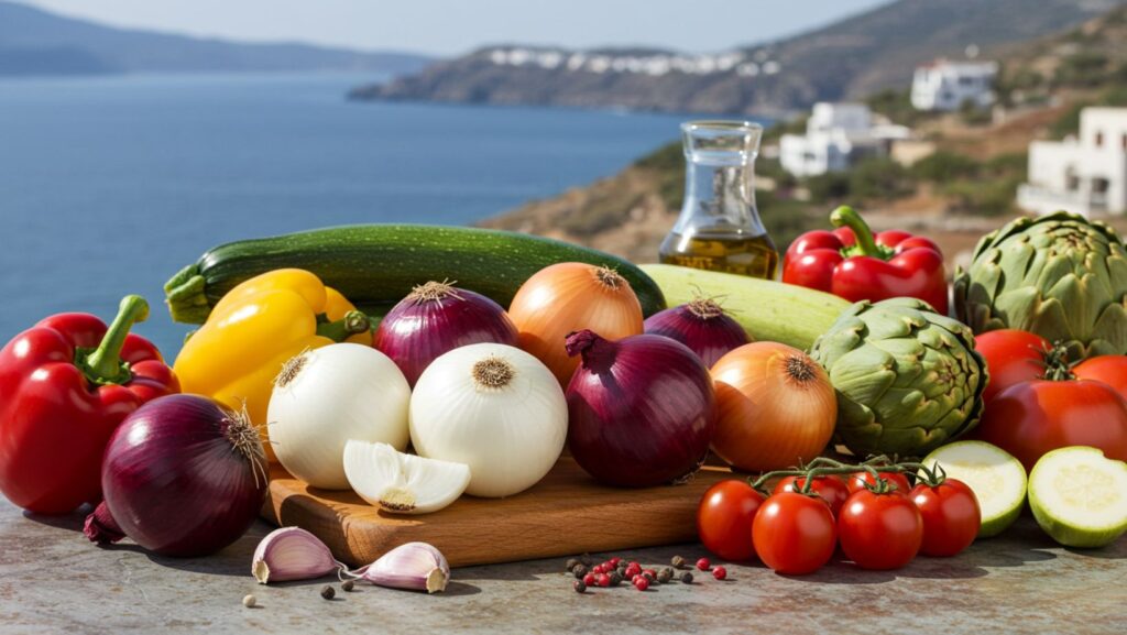 onions in the Mediterranean diet
