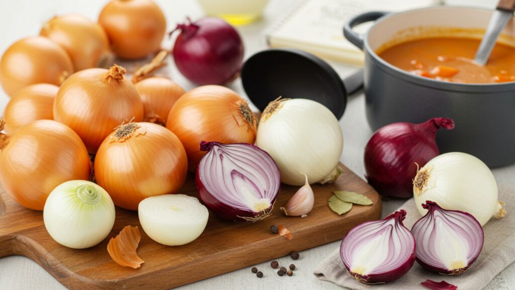 what onions to use for soup