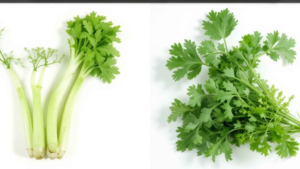 Are celery and cilantro related