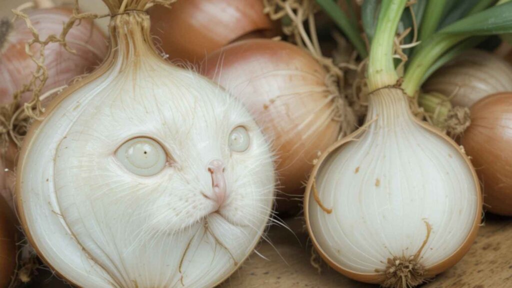 Are onions toxic to cats