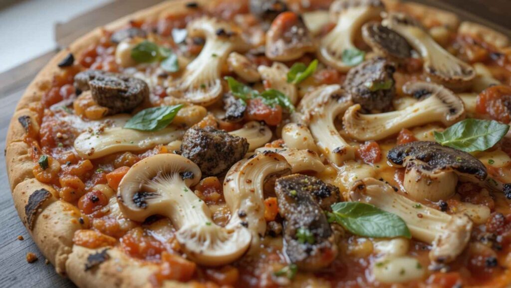 Are shiitake Mushrooms good on pizza