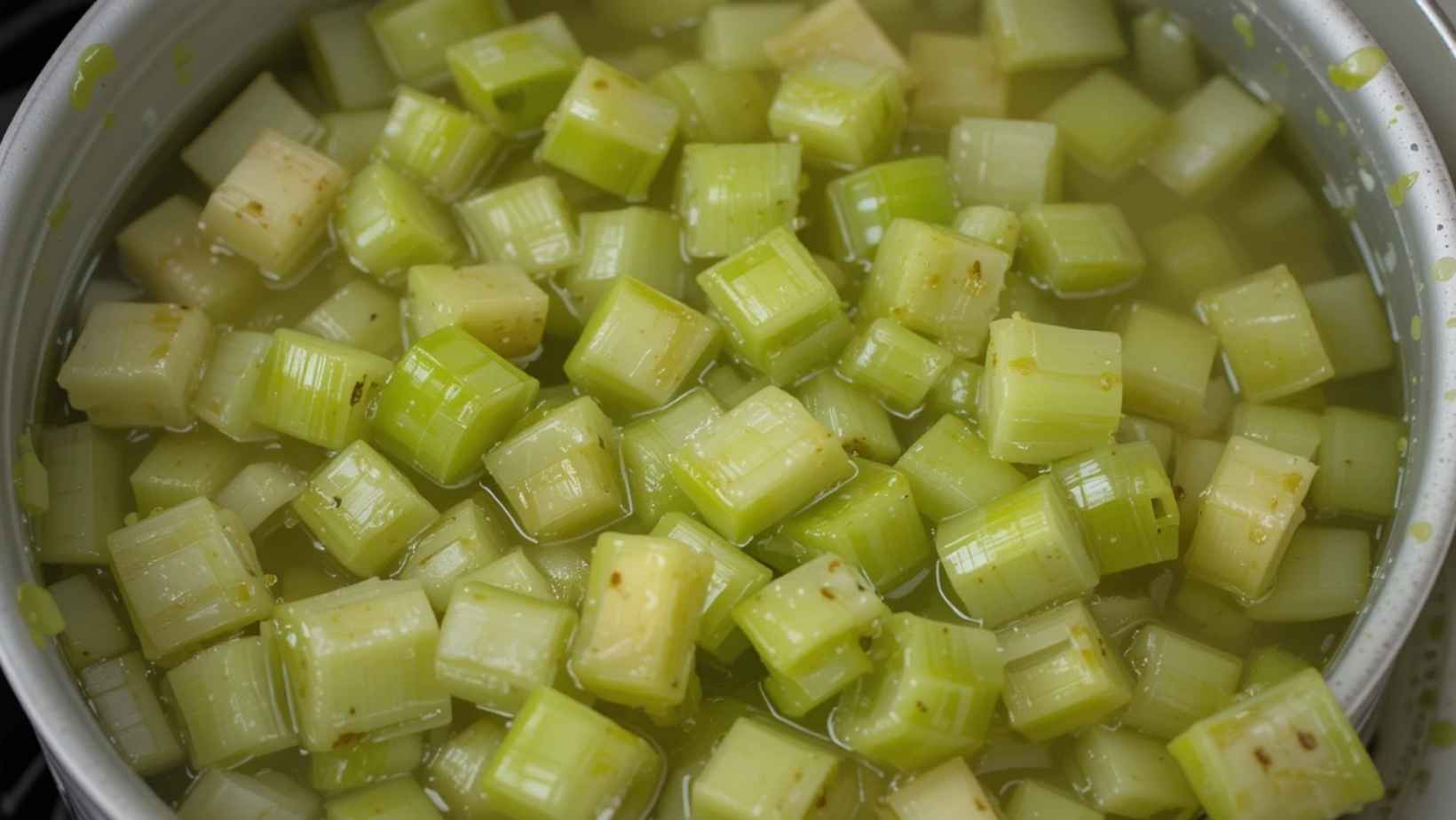 will celery soften in the soup