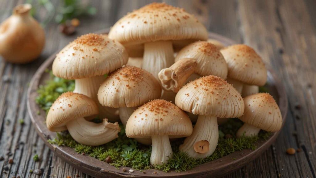 Are button mushrooms good for the heart