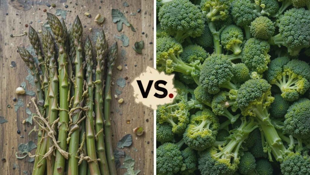Asparagus vs. broccoli nutrition comparison