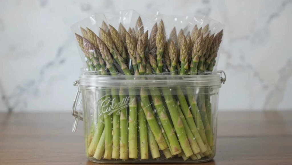 Best containers for storing asparagus properly