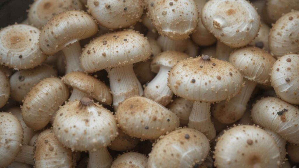 Button mushrooms or cremini