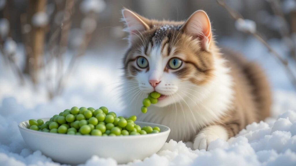 Can cats eat snow peas
