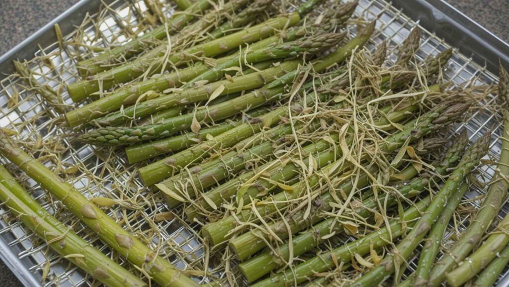 Can you dehydrate asparagus for long-term storage