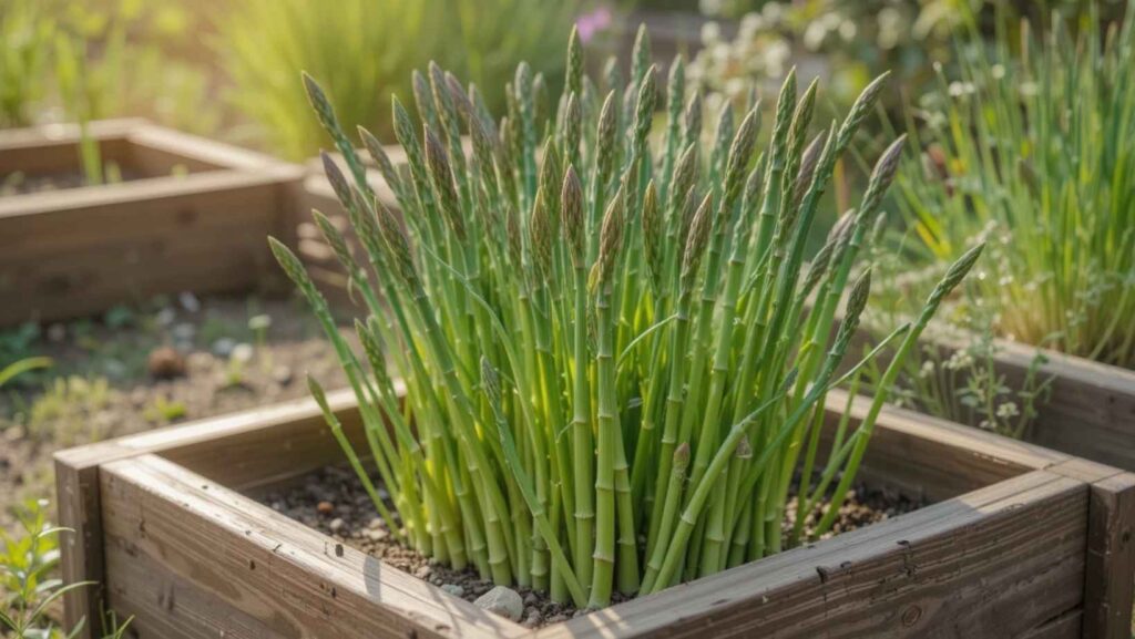 Can you grow asparagus in raised beds